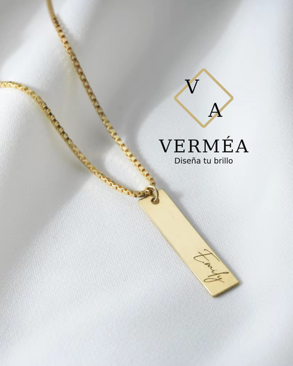 Collar Personalizado en Acero Inoxidable con Foto o Grabado