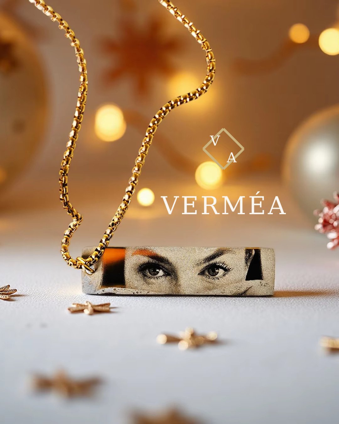 Collar Personalizado en Acero Inoxidable con Foto o Grabado