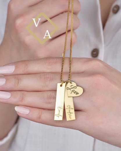 Collar Personalizado en Acero Inoxidable con Foto o Grabado